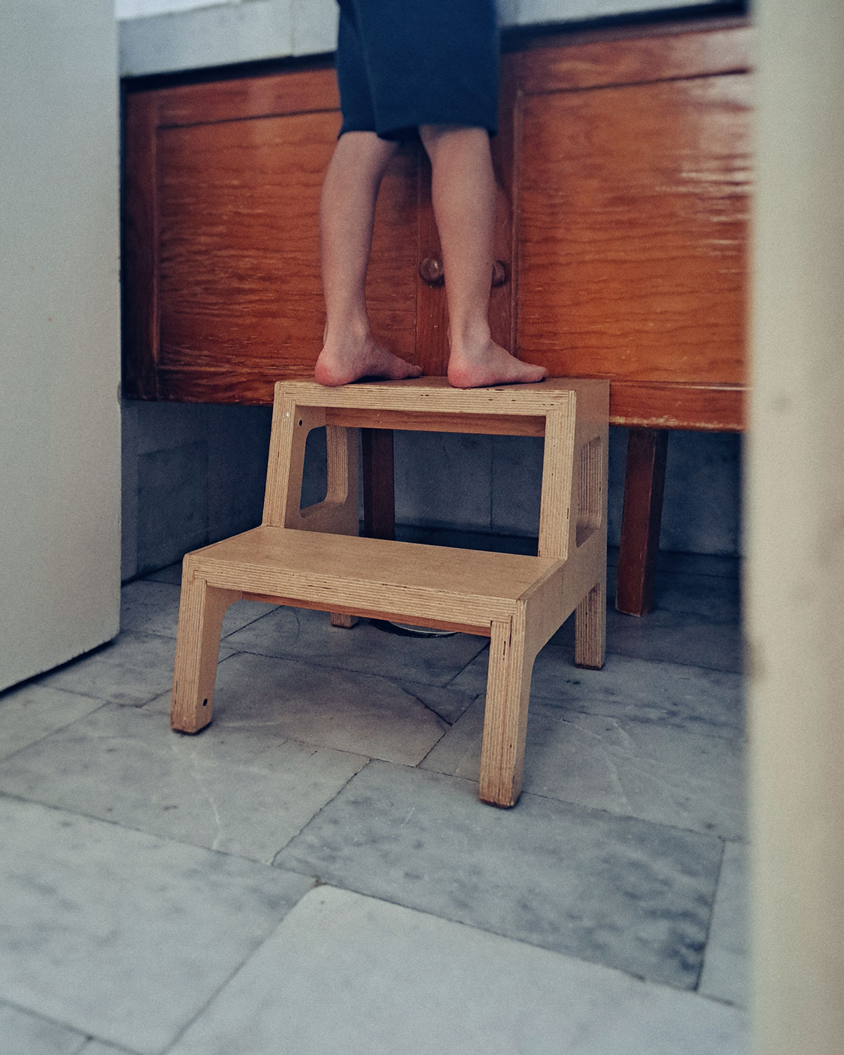 Stolen step stool