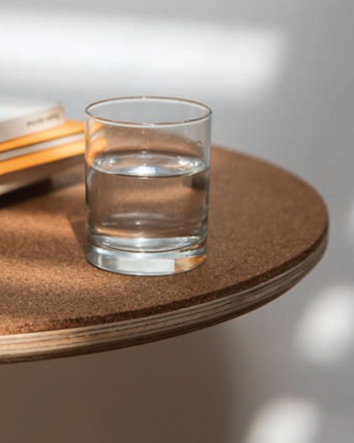 Top cork low tables