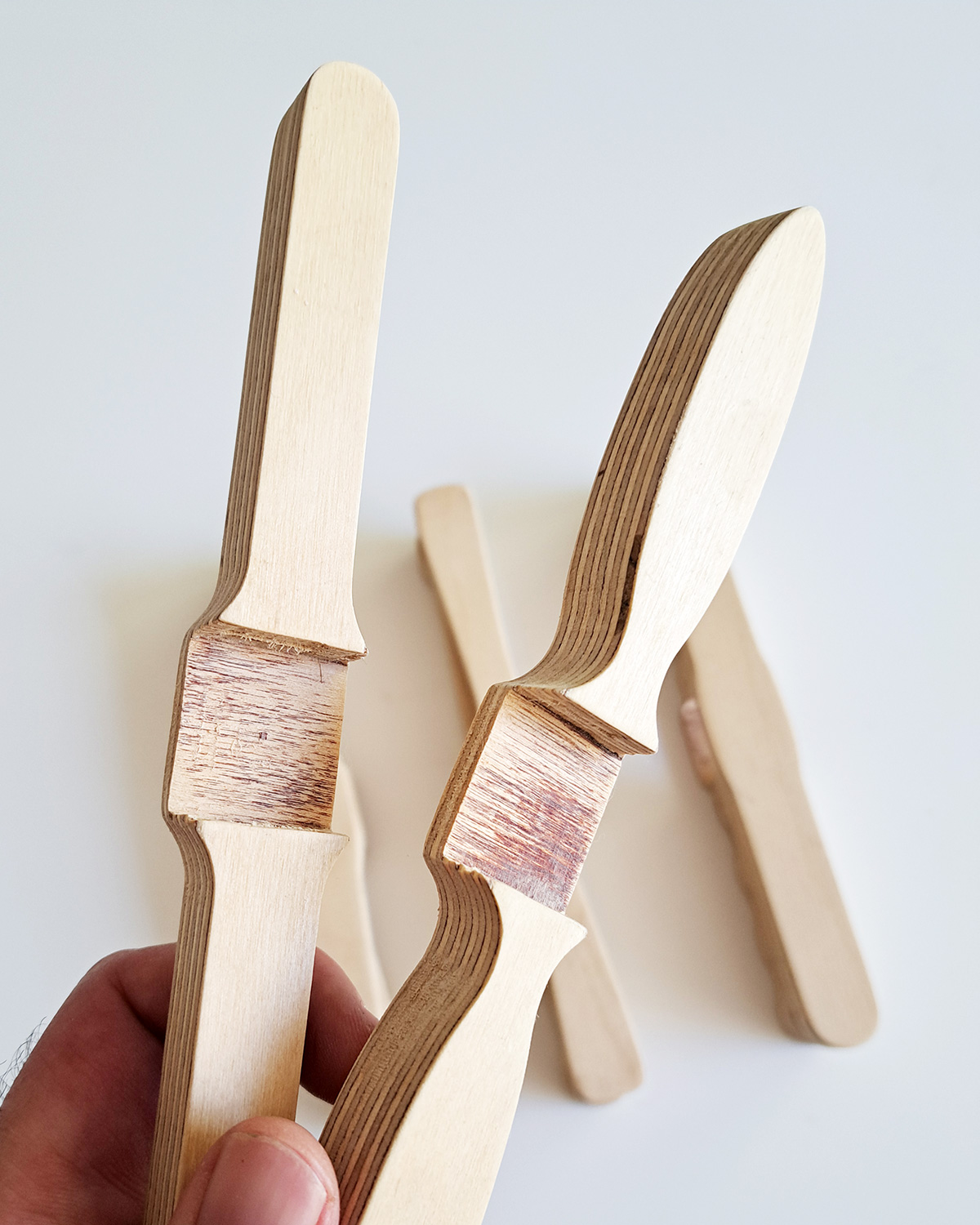 Plywood trivet
