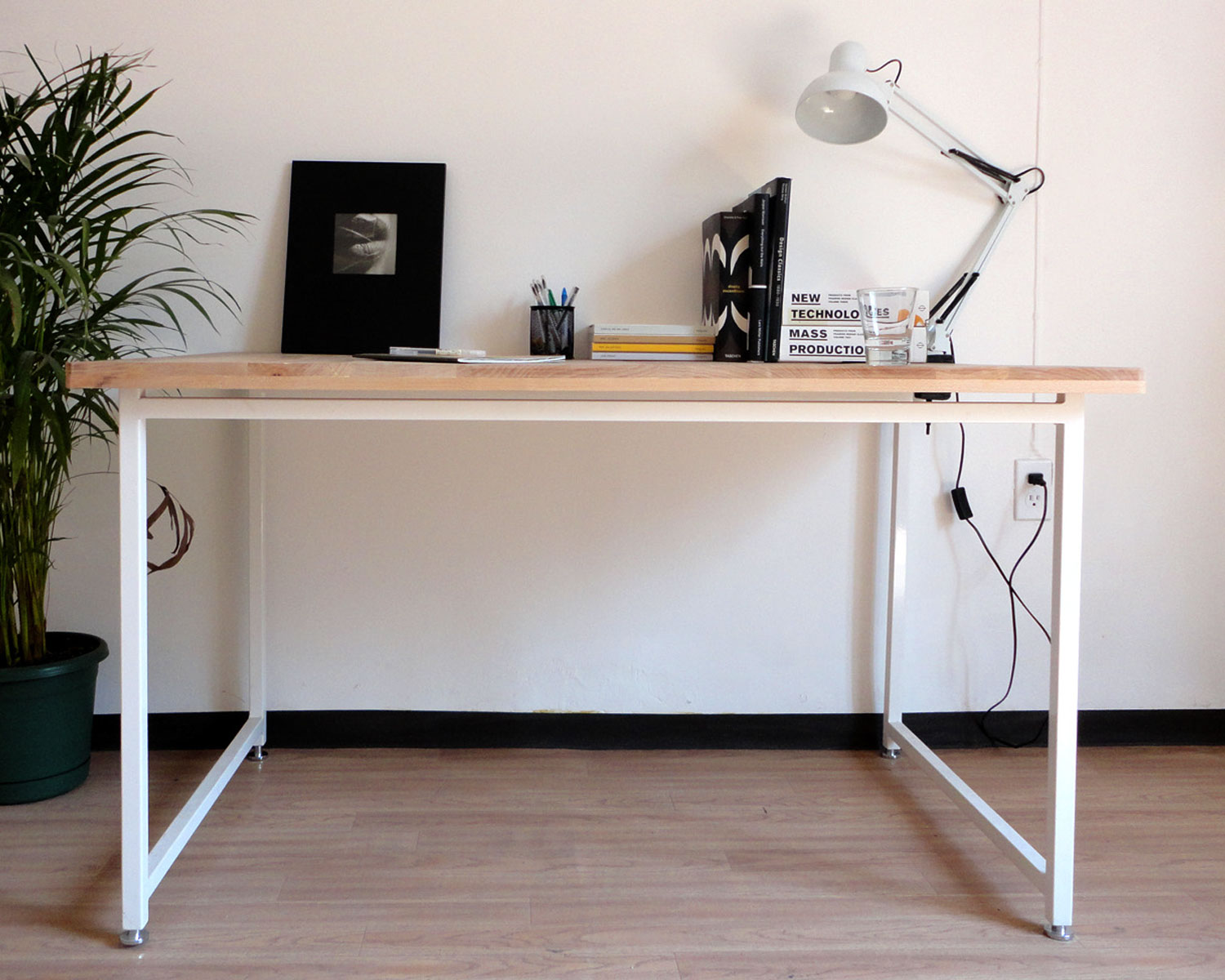 Wood & metal table