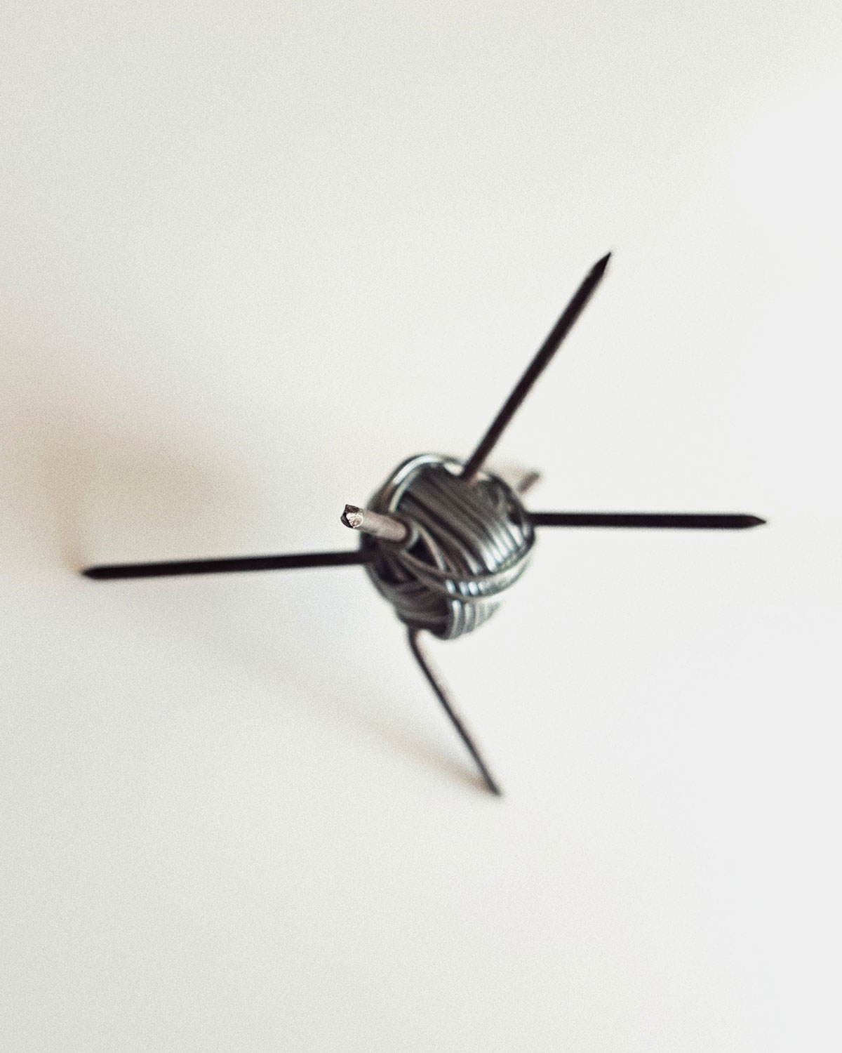 Nail puncture spikes