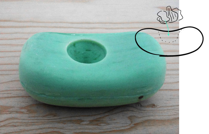 Infinite soap bar