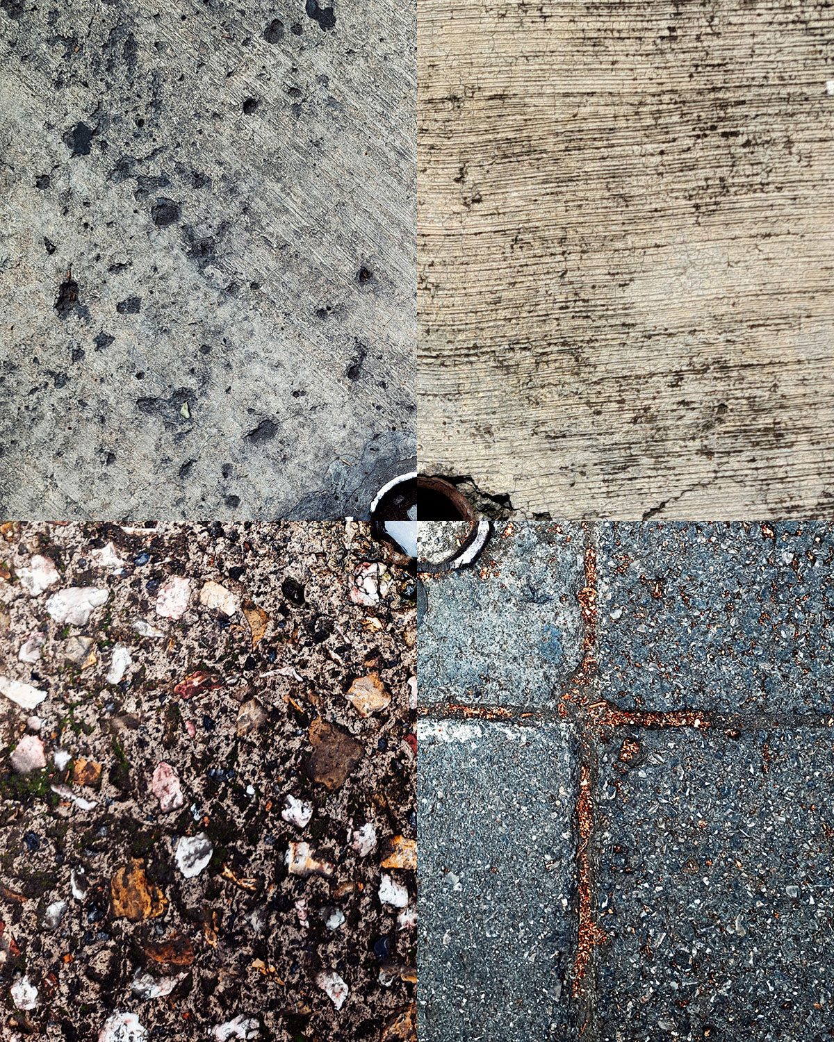 Cut pole, fragmented