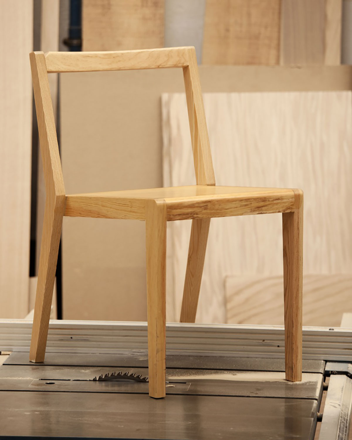 Wood chair