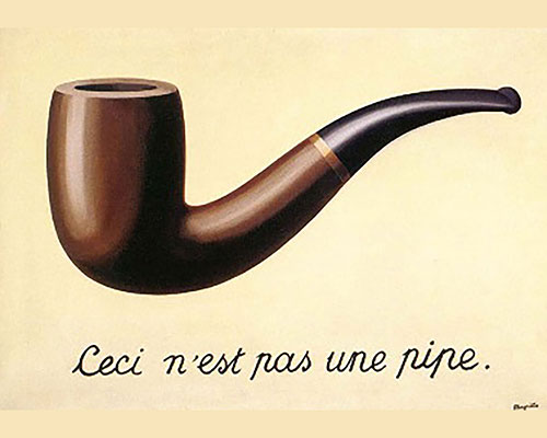 The Treachery of Images by René Magritte, 1929
