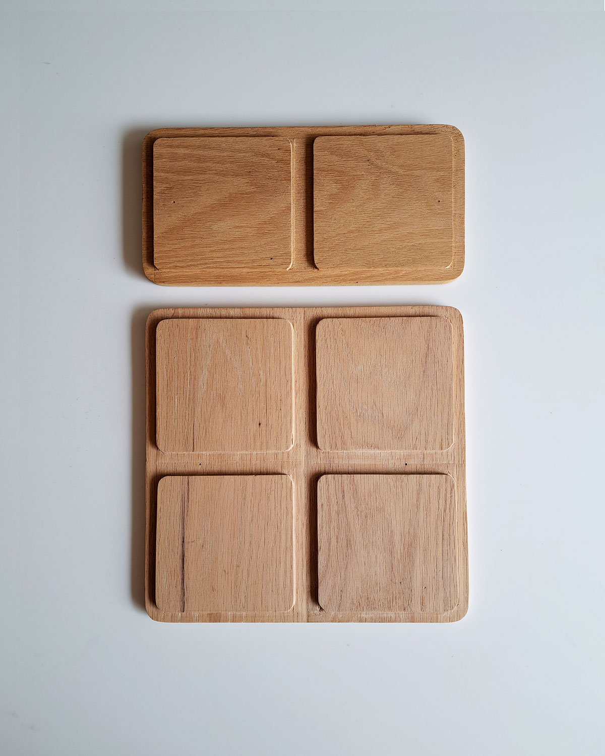 Oak trays