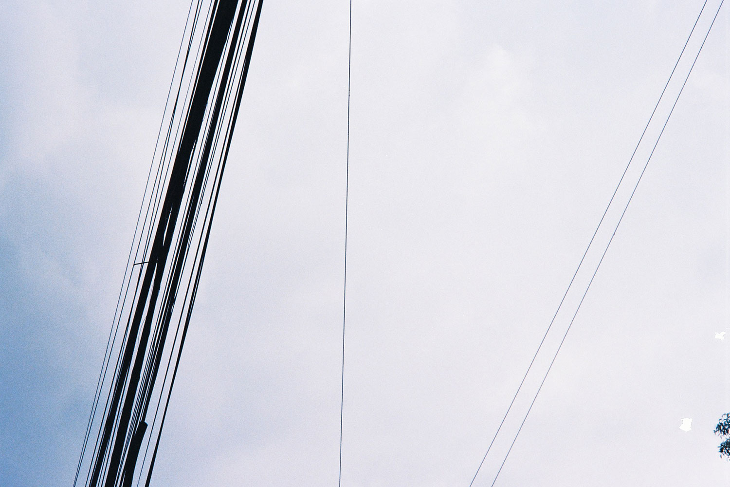 Wires, sky
