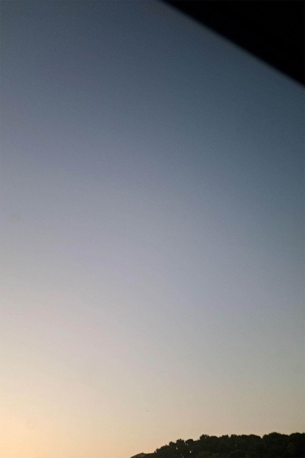 Sunset in motion