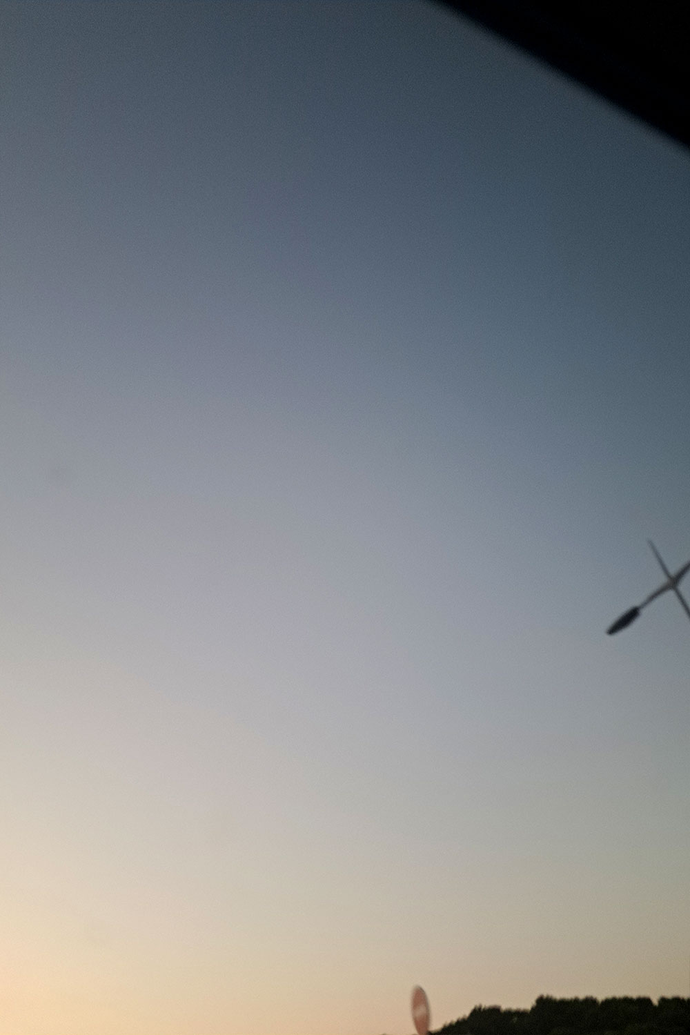 Sunset in motion